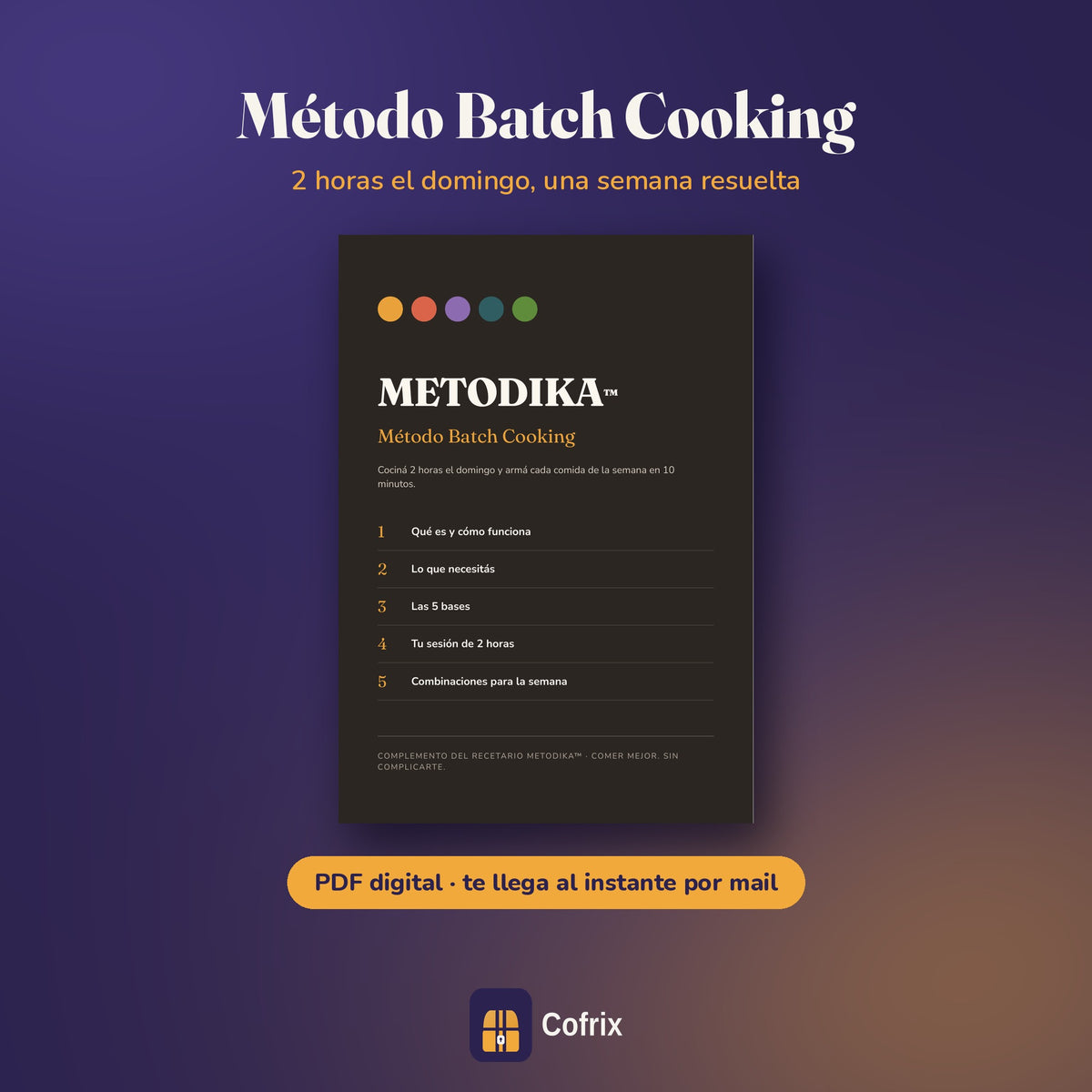 Método Batch Cooking
